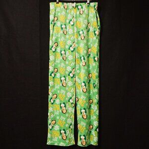 Elf Green Micro Fleece Lounge Pants Son of A Nutcracker Men’s Medium